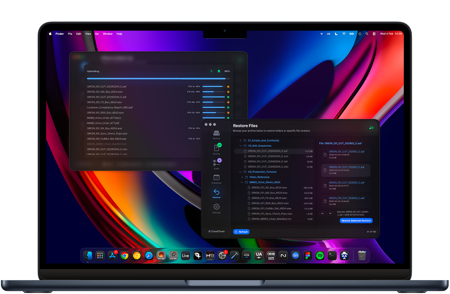 CloudChute Screenshots